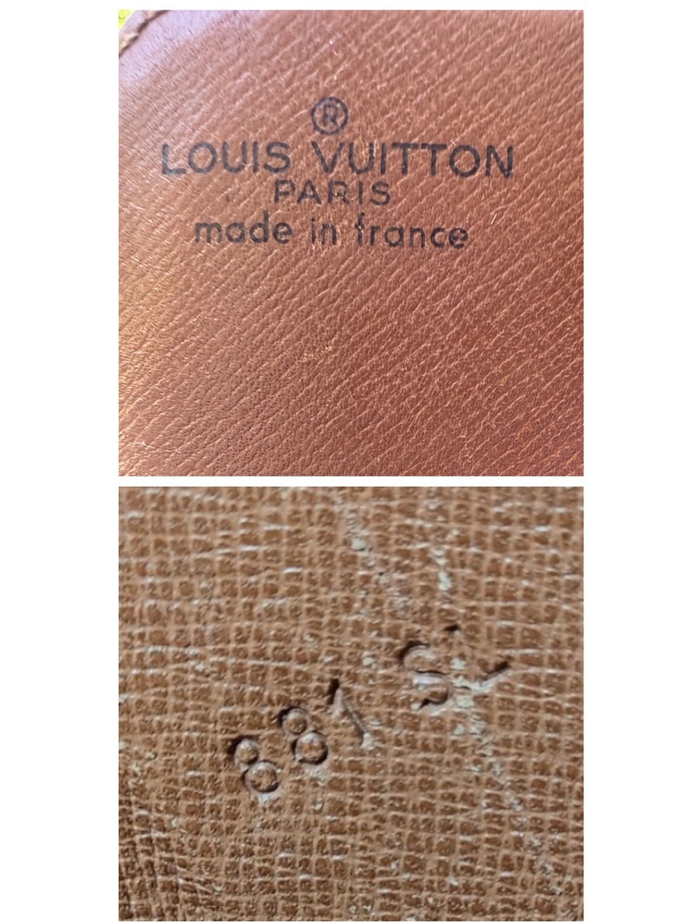 Louis Vuitton Vintage Monogram Cartouchiere GM Crossbody Bag SL881 🇫🇷 - Picture 3 of 16